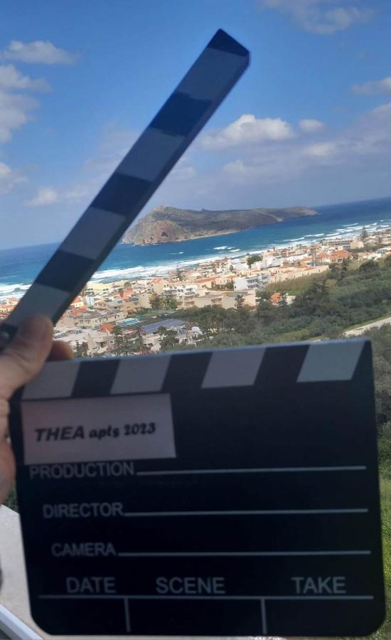 Thea Apartment Agia Marina Eksteriør billede